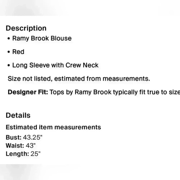 Ramy Brook Silk Blouse - Picture 4 of 4